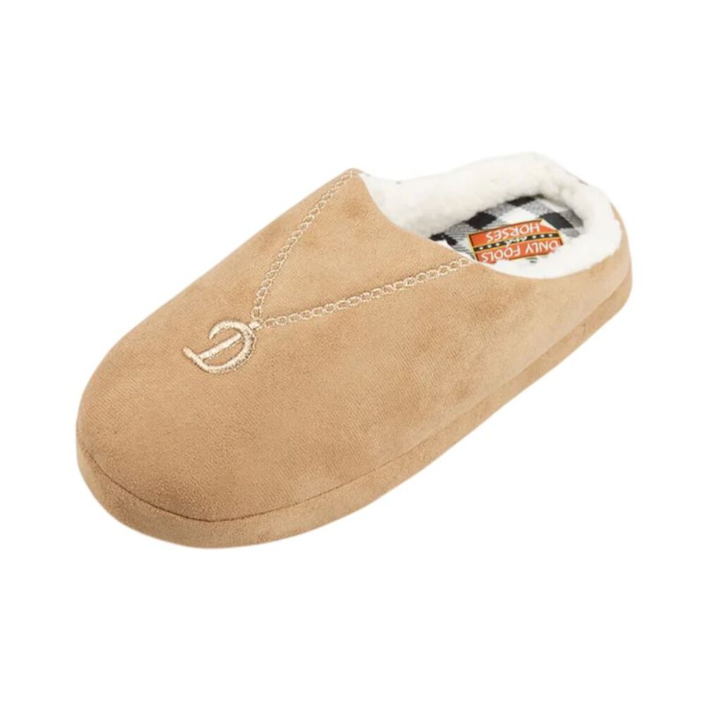 Only Fools And Horses Mens Del Boy Mule Slippers / Brown